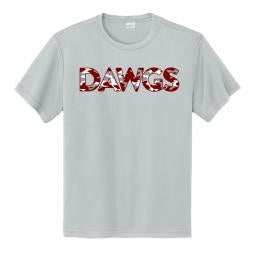 Dawgs Maroon Camo on Grey Drifit