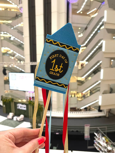First Grade Felt Crayon Wand