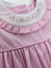 Pink Check Longall, Flowers