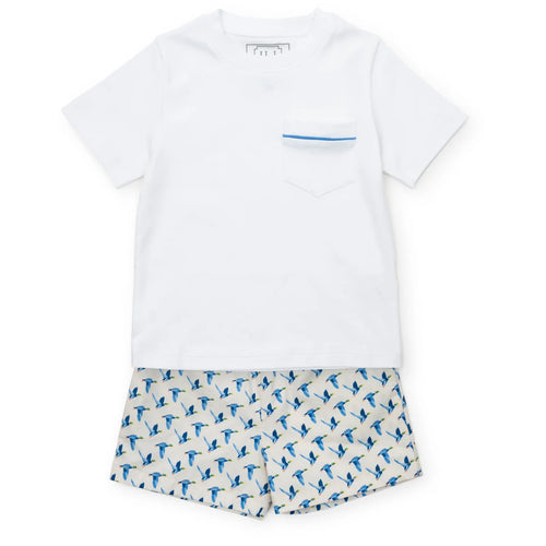 HUDSON BOYS' SHORT SET - MALLARD DUCKS