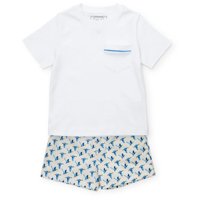 HUDSON BOYS' SHORT SET - MALLARD DUCKS