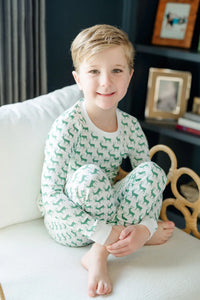 GRAYSON BOYS' PAJAMA PANT SET - WOODLAND DEER