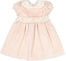 Powder Pink Velvet Dress