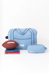 Trip Toiletry Kit (Quilted) Buckhead Blue