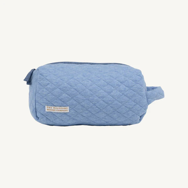 Trip Toiletry Kit (Quilted) Buckhead Blue