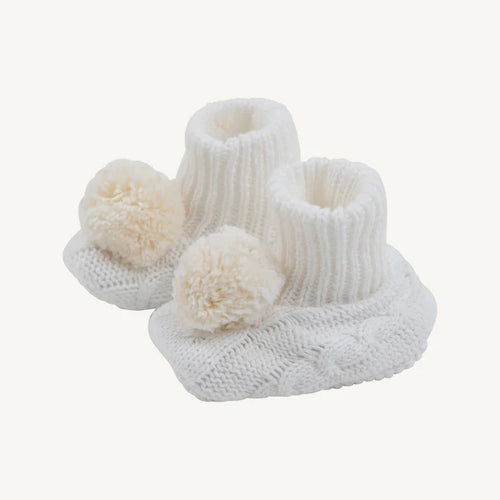 Bryer Bootie Worth Avenue White with Palmetto Pearl