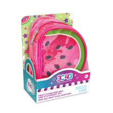 Fruit Stand Mini Bag and Stationery Set