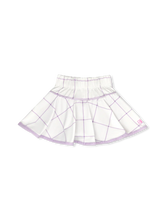 Quinn Skort - Pure Coconut Willington Windowpane