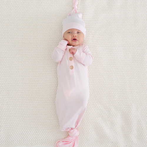 Knotted Gown Hat Set, Sakura