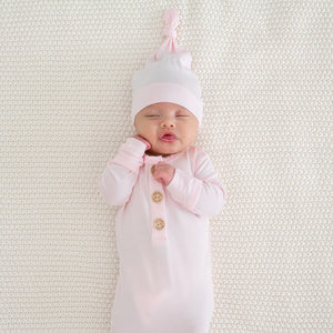 Knotted Gown Hat Set, Sakura