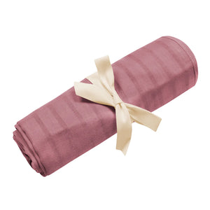 Bamboo Muslin Swaddle Blanket in Dusty Rose