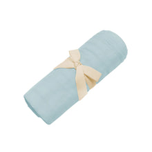 Bamboo Muslin Swaddle Blanket in Mist