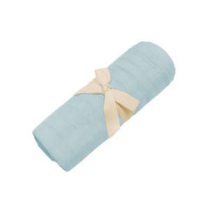Bamboo Muslin Swaddle Blanket in Mist