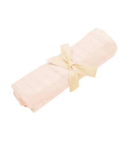 Bamboo Muslin Swaddle Blanket in Porcelain