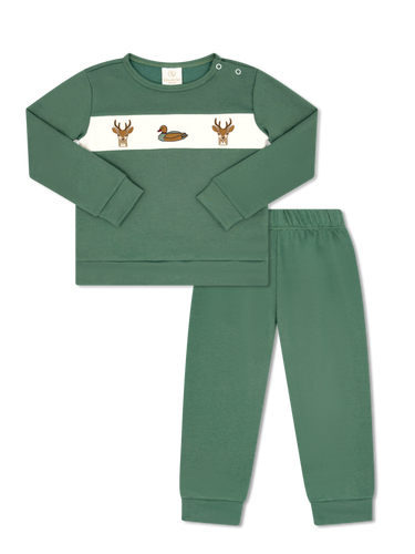 Bayou Play Set Griffin Green Mallard