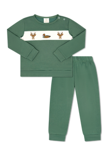 Bayou Play Set Griffin Green Mallard