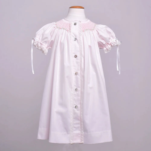 DULCE PINK BISHOP DRESS