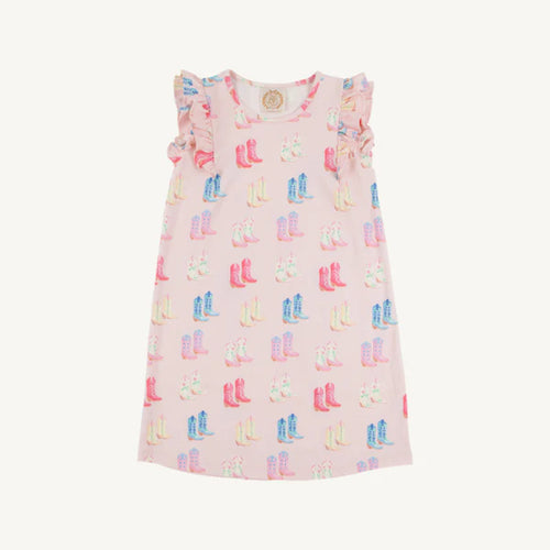 Ruehling Ruffle Dress Cute to Boot