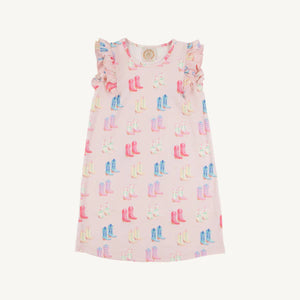 Ruehling Ruffle Dress Cute to Boot