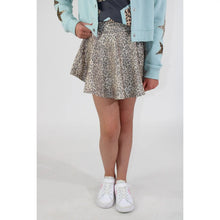Animal Print Skort