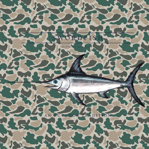 Pro Performance Hoodie Fishing Tee Camo