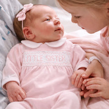 Little Sister Smocked Footie