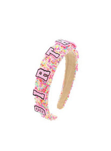 SPRINKLE BIRTHDAY CHARM HEADBAND