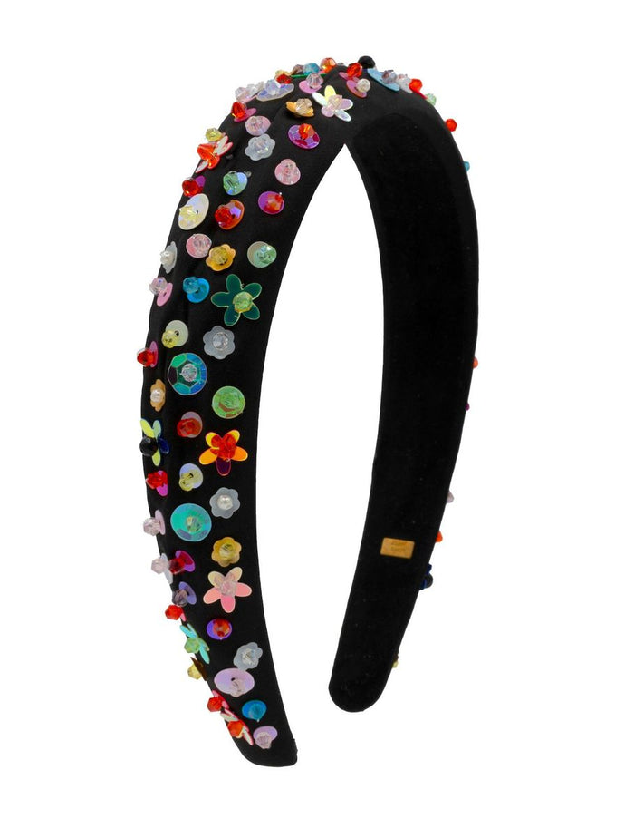 SEQUIN FLOWER HEADBAND
