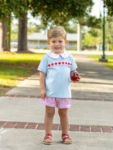 Apple Ribbon Banded Short Set