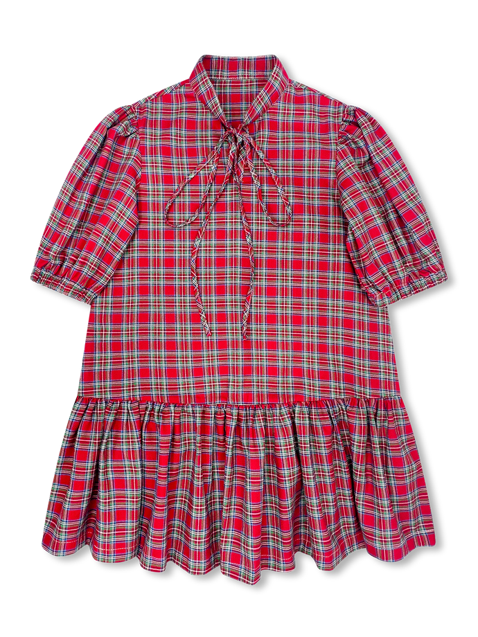 Sophia Dress - Hawthorn Plaid