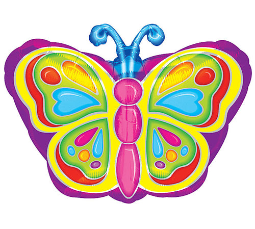 18” Bright Butterfly Balloon