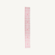 Grow Baby Grow Chart Sandpearl Pink Gingham