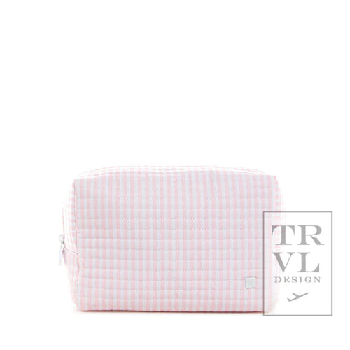Quilted Everyday Bag Pimlico Stripe Pink