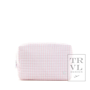 Quilted Everyday Bag Pimlico Stripe Pink