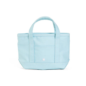 Mini Tote Coated Canvas Lake Blue