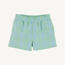 Sheffield Shorts, Pelham Bay Plaid (Green)