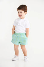 Sheffield Shorts, Pelham Bay Plaid (Green)