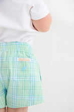 Sheffield Shorts, Pelham Bay Plaid (Green)