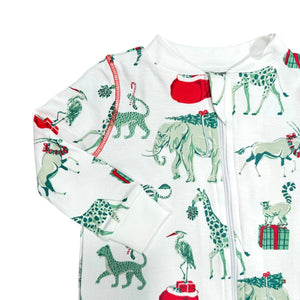 Christmas Safari, Footed Pajama
