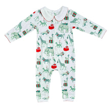 Christmas Safari, Boys Footless Peter Pan Playsuit