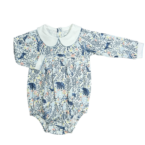 Woodland Animals, Unisex LS Bubble