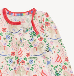 Sugar Plum Dreams Modal Footie