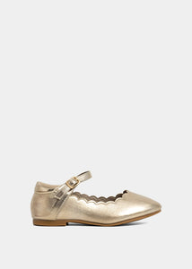Agatha Mini Light Gold Flat