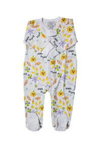 Candy Corn Zipper Pajama