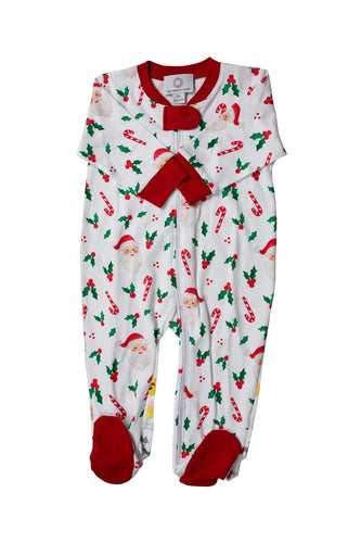 St Nick Zipper Pajama