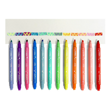 Switch-Eroo Sparkle Glittery Color Changing Markers - Set of 12