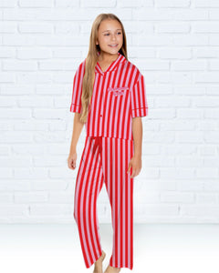 Kids Silky Christmas Club(Short Sleeve w/ Pants)