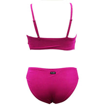 Fuchsia swim suit