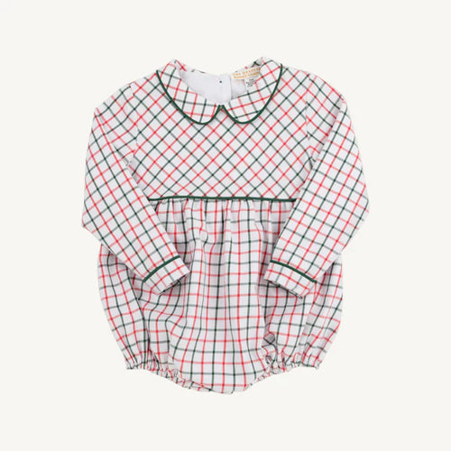 Long Sleeve Bradford Bubble Old Town Tattersall with Grier Green