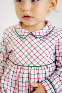 Long Sleeve Bradford Bubble Old Town Tattersall with Grier Green